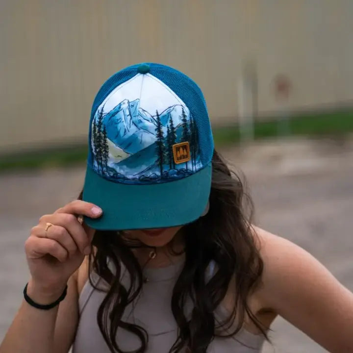 (Pre-Sale ETA: Early Dec) Unisex Trucker Hats [Montana Scene '24]