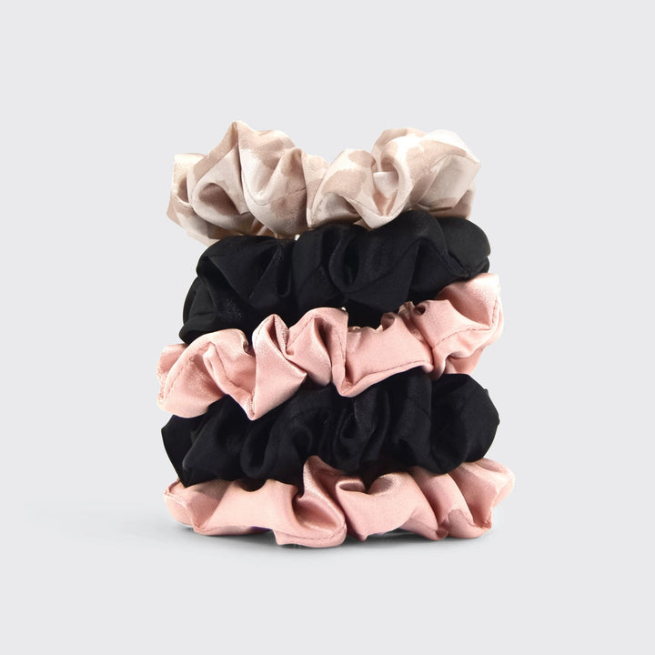 Satin Sleep Scrunchies 5pc - Assorted (Ready to ship)