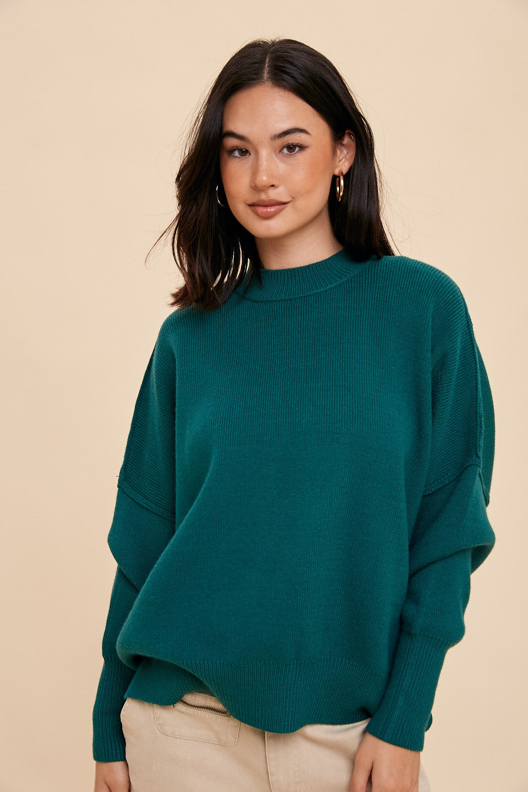 Oversized Viscose Blend Sweater (Ready to ship)