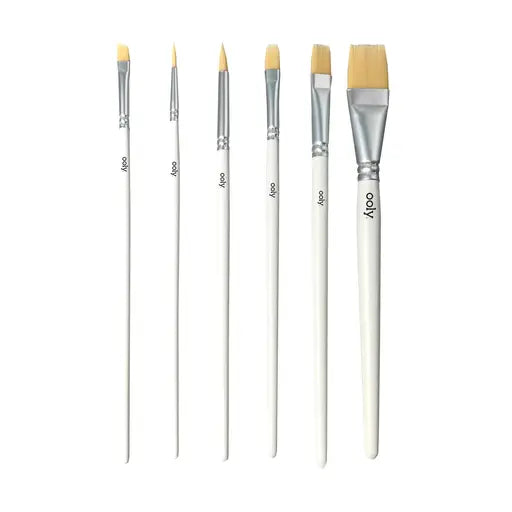 Chroma Blends Watercolor Paint Brushes - 6pk (Ready to ship)