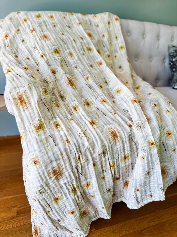 4-Layer Daydream Printed Muslin Blankets (Ready To Ship)