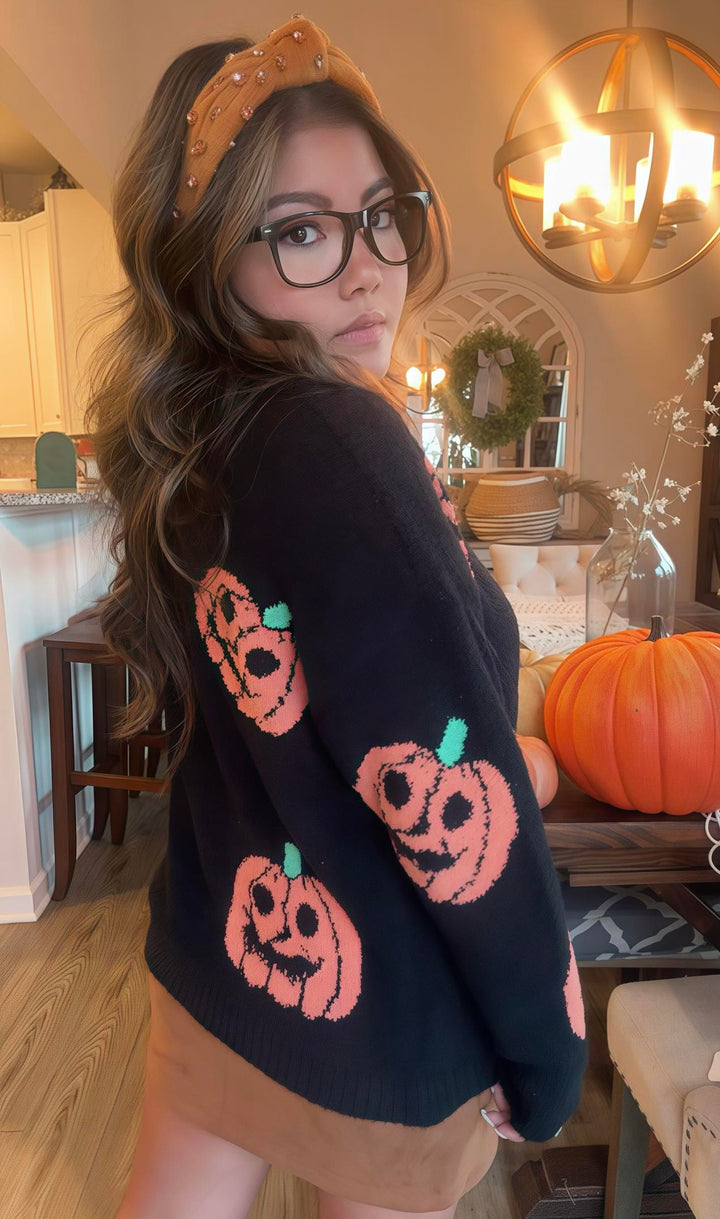 (Pre-Sale ETA: Late Sept) Paige CLOUD Pumpkin Sweater