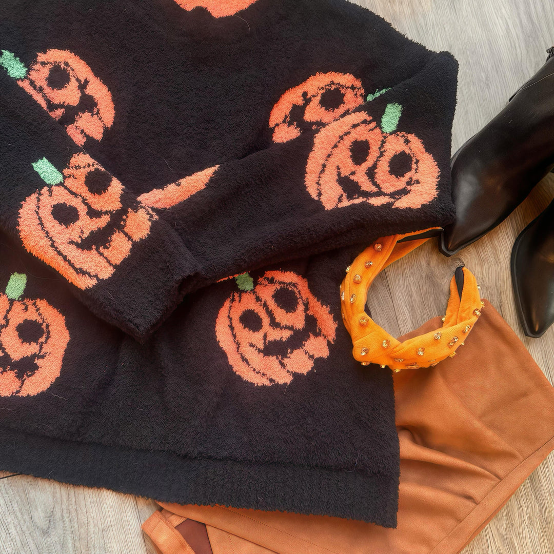 (Pre-Sale ETA: Late Sept) Paige CLOUD Pumpkin Sweater