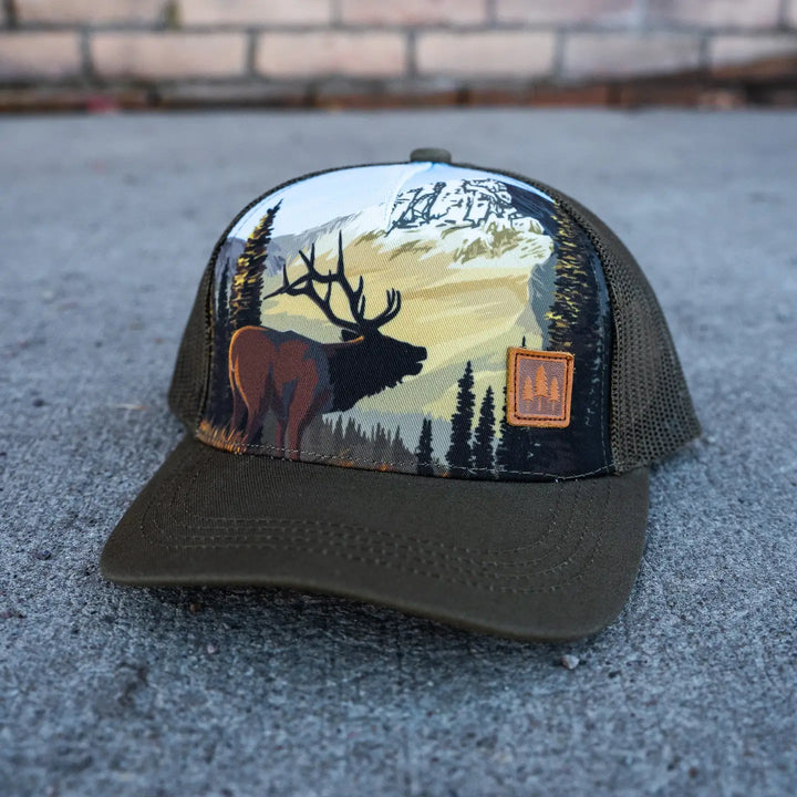 (Pre-Sale ETA: Early Dec) Unisex Trucker Hats [Montana Scene '24]