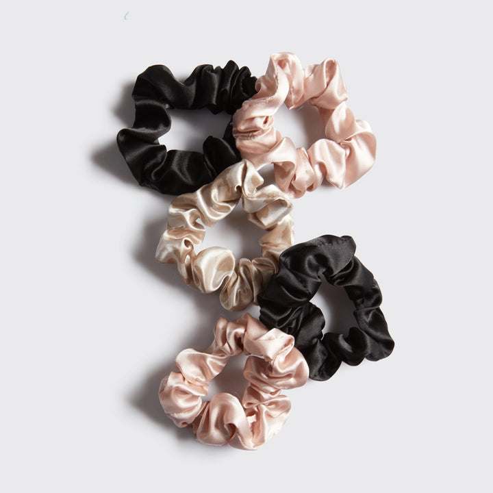 Satin Sleep Scrunchies 5pc - Assorted (Ready to ship)