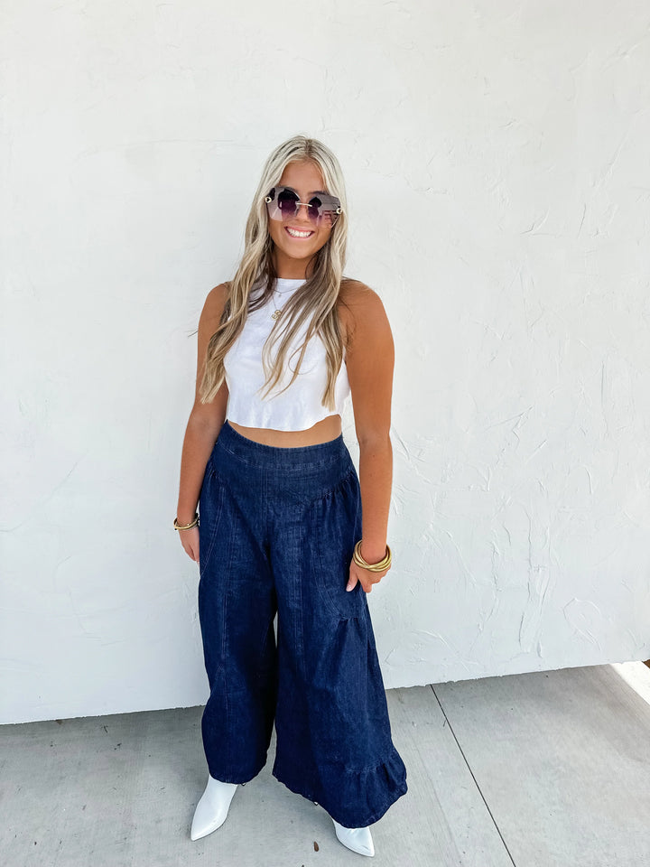 Libby Palazzo Jeans (Ready to ship)