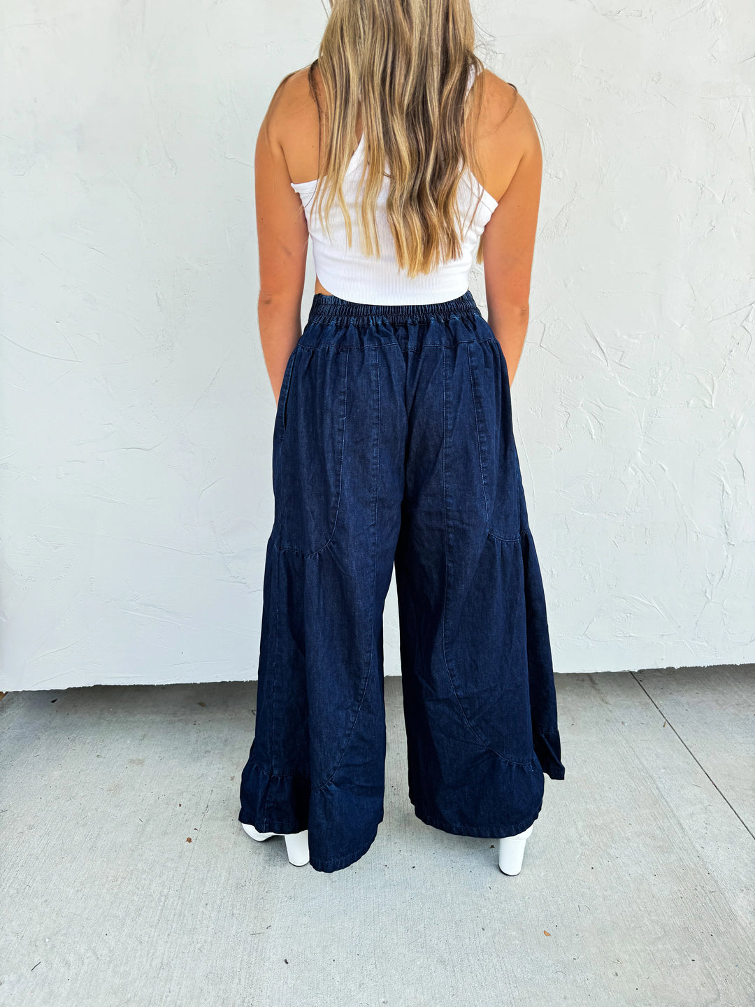 Libby Palazzo Jeans (Ready to ship)