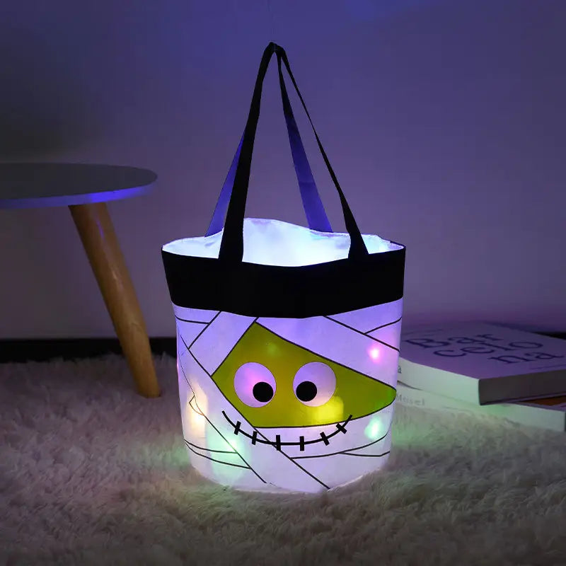 LED Light-Up Halloween Bags (Ready To Ship)