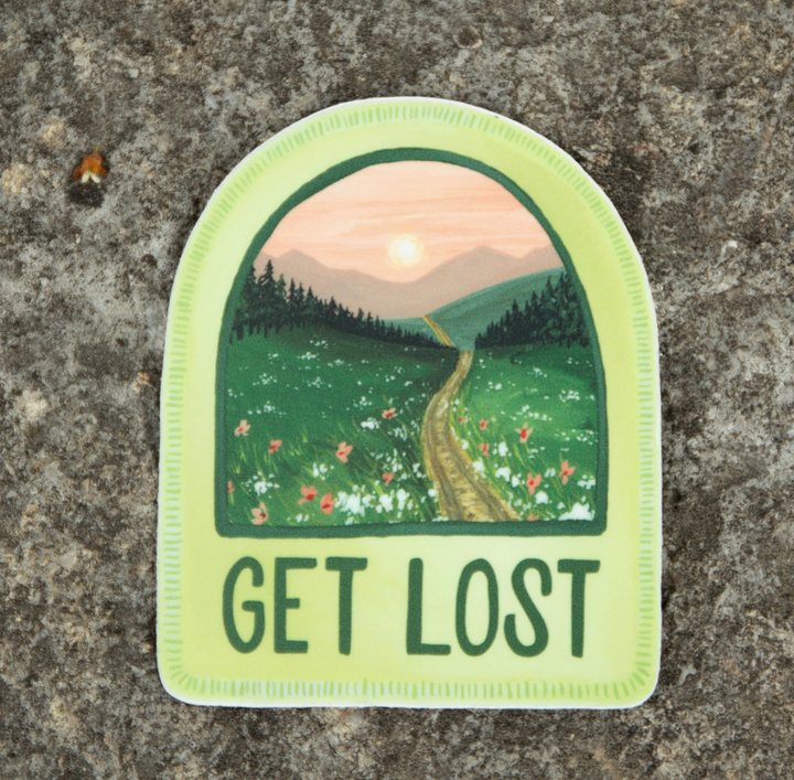 Get Lost Decal Sticker (Ready To Ship)