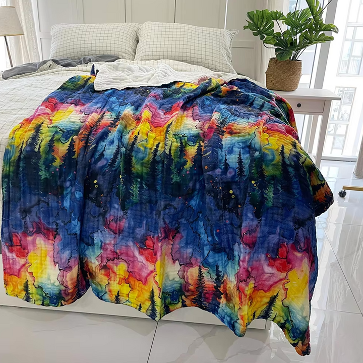 (Pre-Sale ETA: FEB) AIRY Daydream Blankets | LUXE 8-Layer Printed Blankets