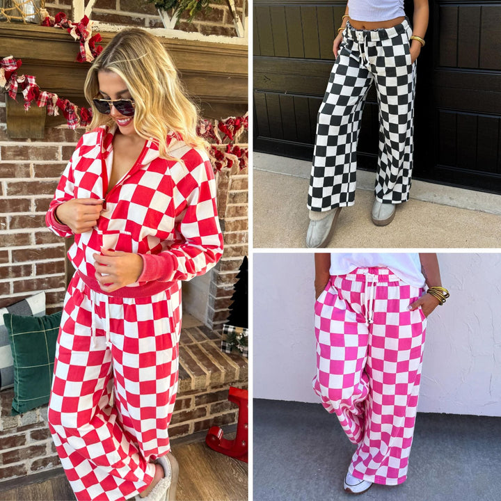 (Pre-Sale ETA: Early Dec) Girly Girl Wide Leg Joggers in Three Colors [BLAKELEY 10/9]