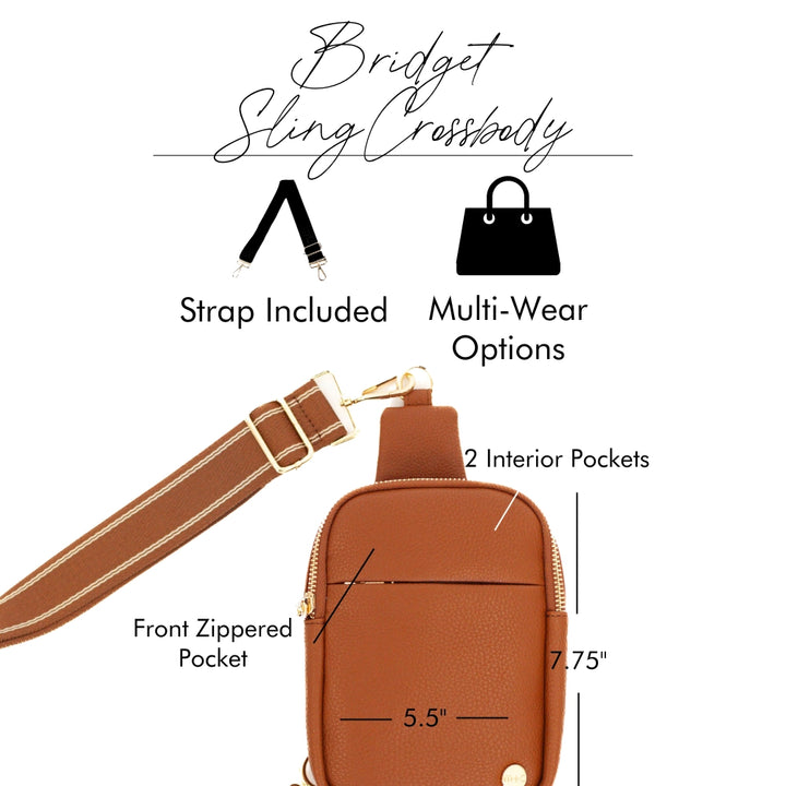 (Pre-Sale ETA: EARLY MARCH) Bridget Sling Crossbody Fanny Mini Belt Bag [Purse Order 2025]