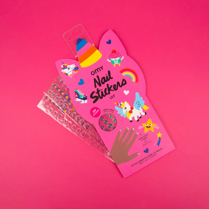 Kids Nail Stickers - Unicorn (Ready To Ship)