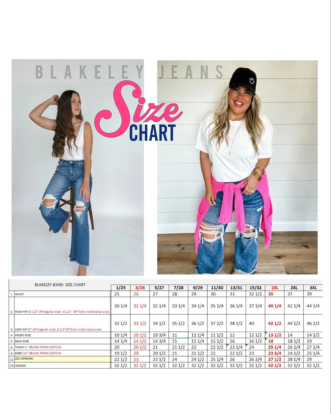 Blakeley Distressed Jeans (Ready To Ship)