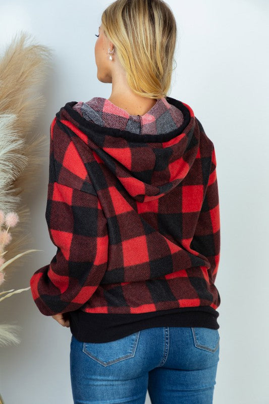 Super Soft Plaid Hoodies (Ready to ship)