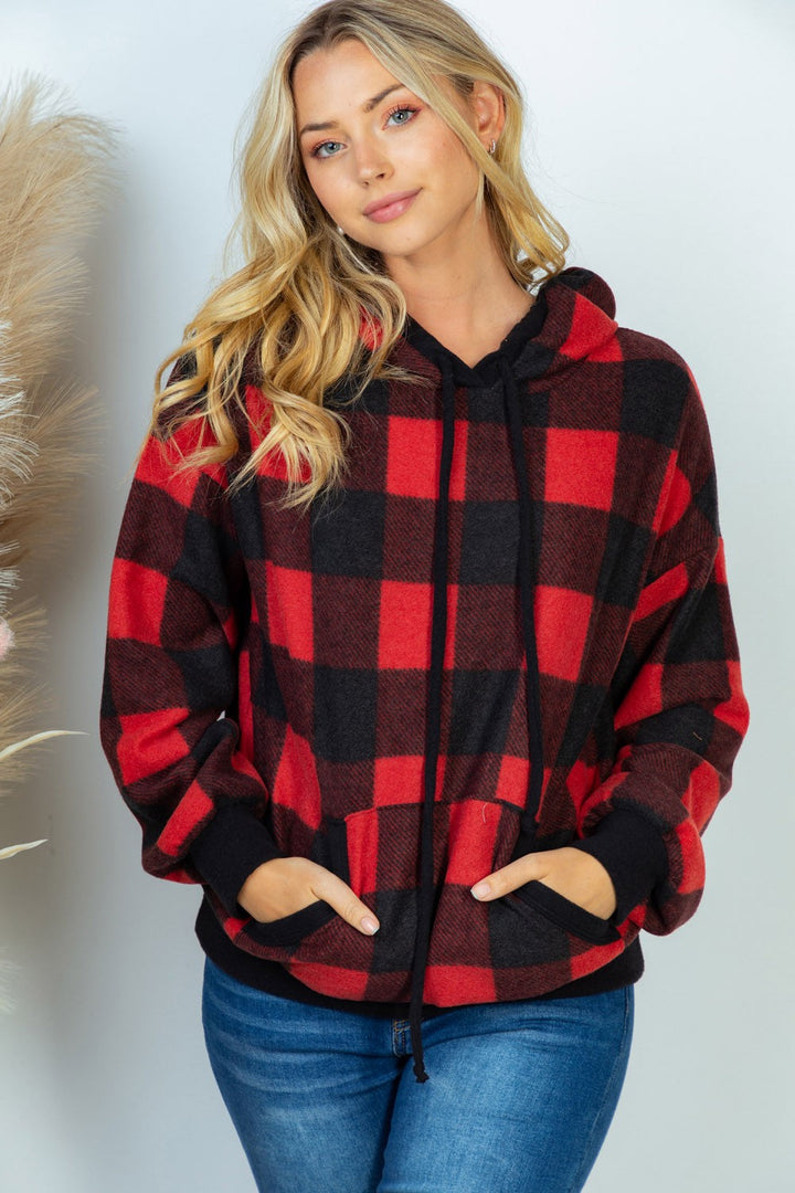 Super Soft Plaid Hoodies (Ready to ship)