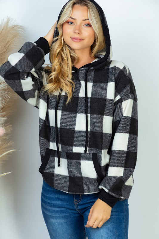 Super Soft Plaid Hoodies (Ready to ship)